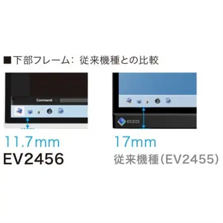 【国内生産】 EIZO 24.1型液晶モニター FlexScan EV2456 セレーングレイ【1692671】