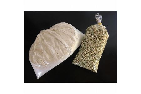 そば粉とそばの実セット [福岡県 筑紫野市 5004]