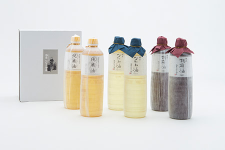 老舗油屋こだわりオイルセット [福岡県 筑紫野市 40001]