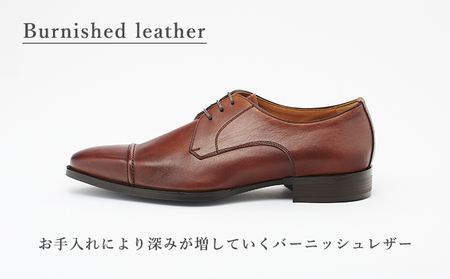 YAMATOism ヤマトイズム 牛革ビジネスシューズ 紳士靴 YAP101（ブラウン）【ファッション・靴・シューズ・革製品・革靴】 光沢感 25.5cm