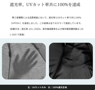 ロサブラン【日傘】ショート コンビ【50cm】【グレージュ×アイボリー】 