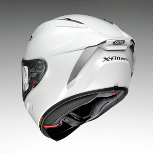 SHOEIヘルメット【X-Fifteen ルミナスホワイト】M フィッティングチケット付き [2005]