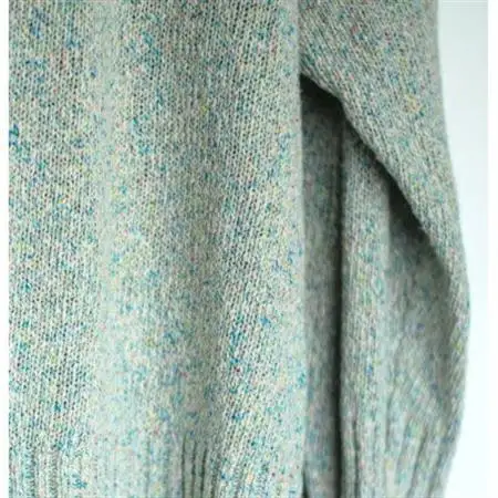 【ezu】color field sweater unabara /天然繊維◆海原◆Mサイズ【1720351】