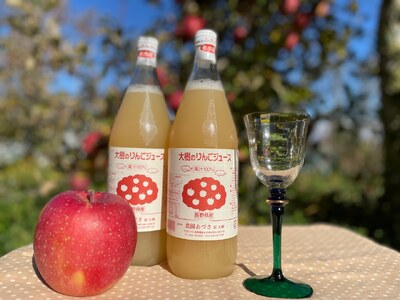 大樹のりんごジュース 果汁100％ １L 12本セット