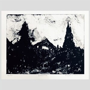 『VISION』KPM-001(版画作品) フレーム付き【1604747】