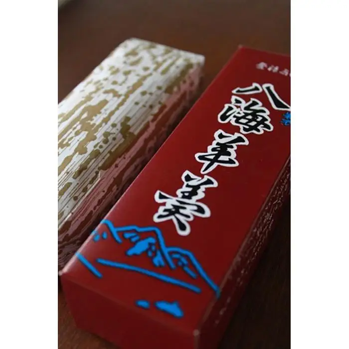 さっぱり味で食べやすい八海羊羹（14cm）3本入【ようかん 羊かん 和菓子 菓子 スイーツ お茶菓子 さっぱり 食べやすい 贈り物 やわらかい】