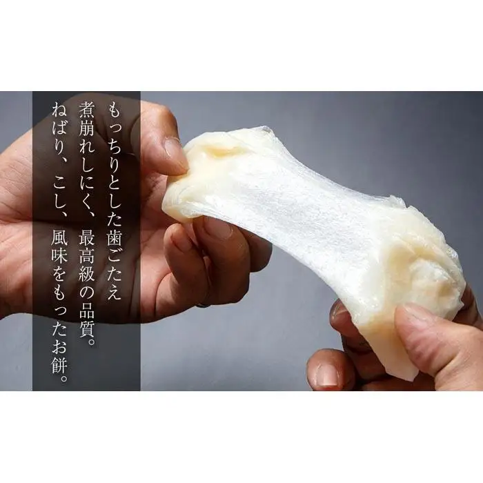 南魚沼産こがねもち使用した杵つき餅「伝承餅」8切れ入り×4パック