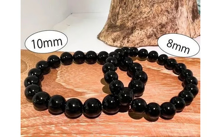 オニキス　8ｍｍ・10ｍｍ　ペアブレスレット 山梨県 甲斐市 BV-49