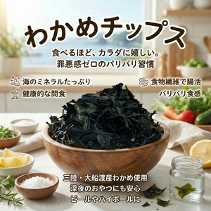 わかめチップス 7袋 (15g×7袋)