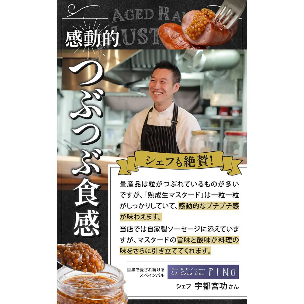 熟成 生マスタード　6個セット