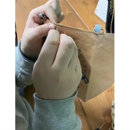 小麦袋リユースハンドメイドバッグ(大)【1688382】