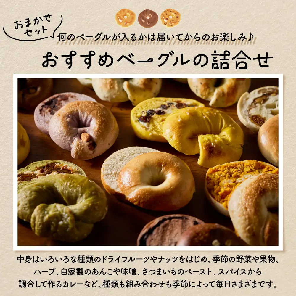 【隔月定期便】おすすめベーグル 14個×6回 詰め合わせ ベーグル