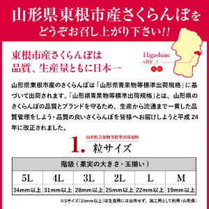 【2026年産】ご家庭用 さくらんぼ 佐藤錦 秀品 M玉以上 約720g 山形県 東根市 千笑花夢提供 hi082-067-r8 