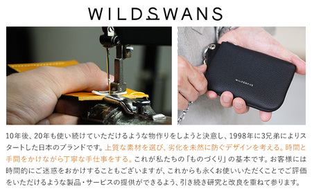 財布 コインケース 三つ折りミニ財布 STELLA WILDSWANS クロコダイル 革 ブラック 有限会社ケイズファクトリー《120日以内に出荷予定(土日祝除く)》茨城県 河内町 耐久性 高級 型押し 革製品 雑貨