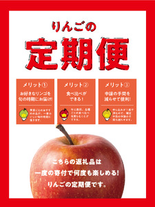 【 新企画 サンふじ のみ ４便 定期便 】 サンふじ 家庭用 5kg × 4回 ( 11月下旬 12月下旬 1月中旬 2月中旬 ) 丸西農園 沖縄県への配送不可 2026年11月下旬頃から2027年2月下旬頃まで順次発送予定 令和8年度収穫分 特別栽培農産物 ( 除草剤 化学肥料 不使用 ) 信州 果物 フルーツ リンゴ 林檎 長野 予約 農家直送 長野県 飯綱町 [2103]