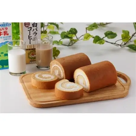 白バラ生ロールケーキギフト【配送不可地域：離島】【1705842】