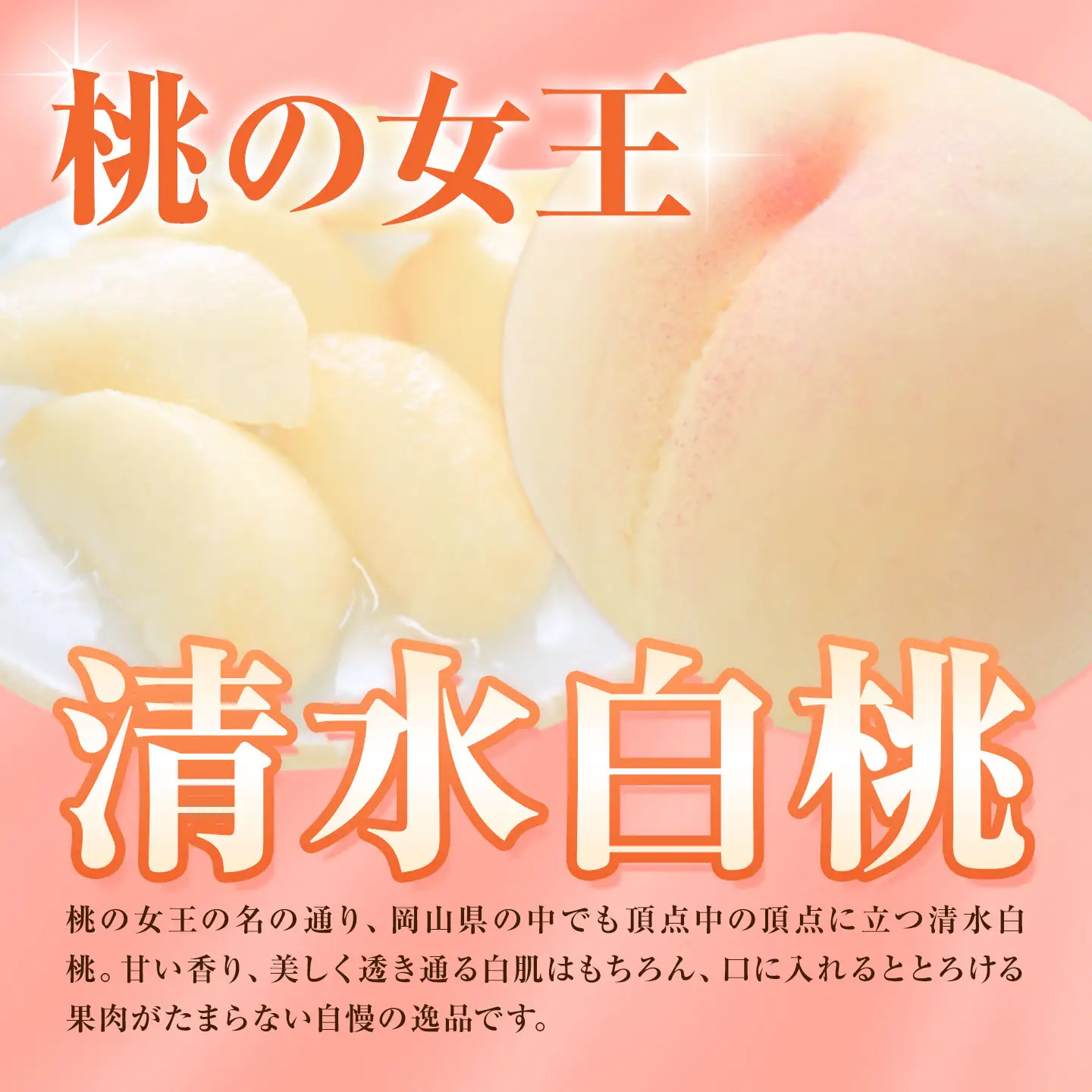 【ふるなびWEEK対象】岡山ブランドフルーツ定期便 清水白桃＆晴王