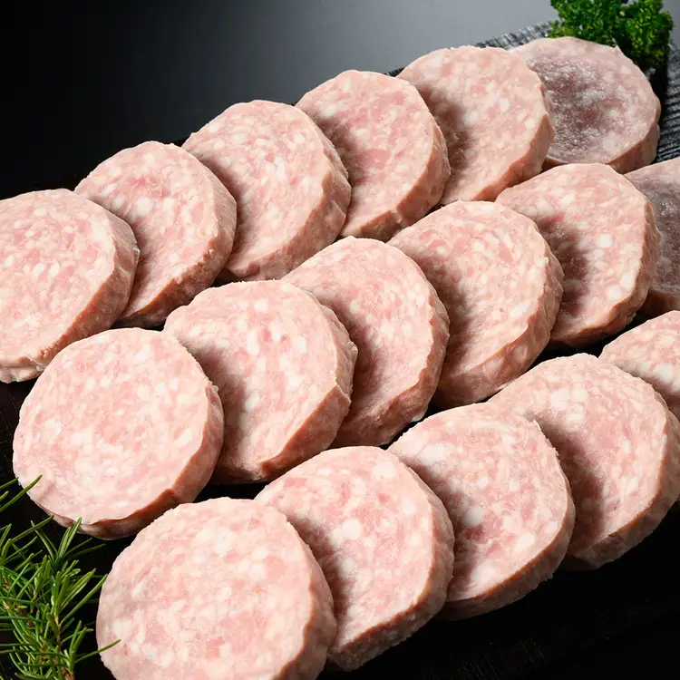 厚切りあらびきボロニアステーキ 1.8kg | BBQ バーベキュー アウトドア ステーキ 肉 豚肉 惣菜 詰め合わせ お弁当 朝食 真空パック