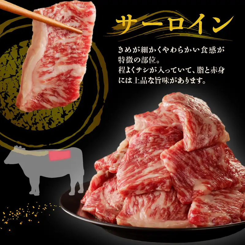 【父の日】黒毛和牛A5/A4等級 切り落とし 味付き 焼肉セット 600g（サーロイン 300g／リブロース 300g） ギフト プレゼント に最適