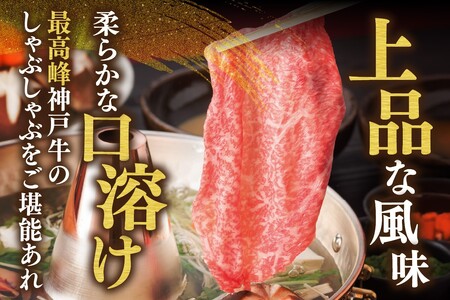 神戸牛特上サーロイン・リブロースしゃぶしゃぶ500g（250g×2P）　61-24