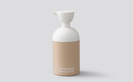 MIYOSHI　PRIMAL　SOAP　HAND　【ミヨシ石鹸 手洗い 無添加 石鹸 無添加せっけん 泡 ハンドソープ 泡タイプ ポンプ 泡ハンドソープ 日用品】