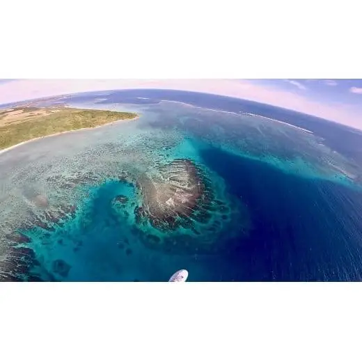 【そら飛びゆうらんフライト】大空散歩で宮古島の空と海を大満喫＜15分コース＞(AU102)