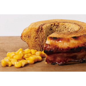 ＜先行予約＞【期間限定】豊田市産米粉のバウムクーヘン（焼きとうもろこし）