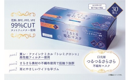 もっと とるとる電石マスク ふつうサイズ 30枚入×1箱