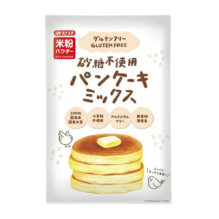 グルテンフリー砂糖不使用パンケーキミックスセット（200g×4個セット） No.598