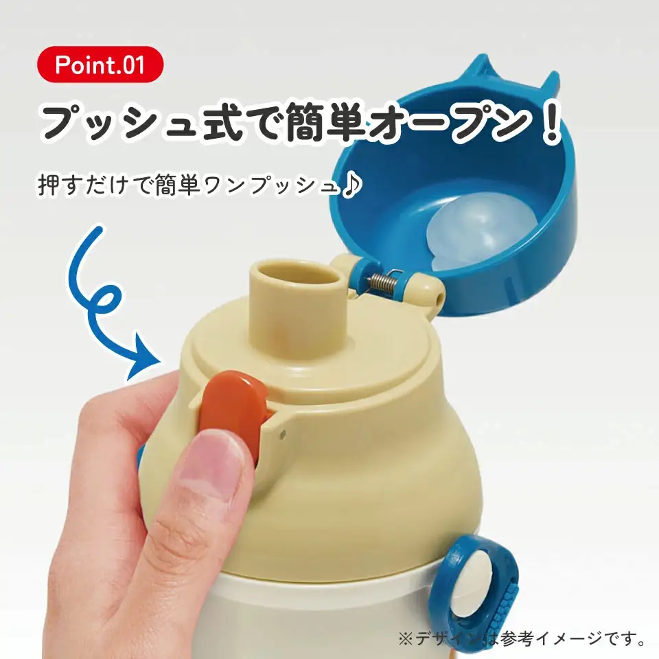 直飲み 水筒 480ml 食洗機対応 PSB5SAN はたらく クルマ 奈良県奈良市 skt039 スケーター 729430