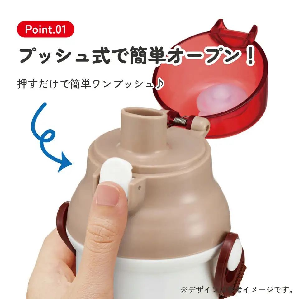 直飲み 水筒 大容量 480ml 食洗機対応 PSB5SAN バーガーコンクス 奈良県奈良市 skt052 スケーター 725609