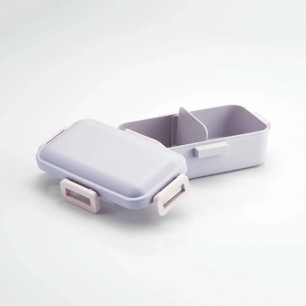 弁当箱 530ml 一段 食洗機 レンジ 対応 日本製 PFLB6B セピア カラー ラベンダー キッズドア 奈良県奈良市 skt095 スケーター 672477