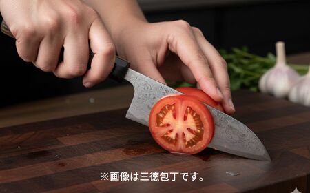 金次郎  ペティナイフ 包丁 刃渡り135mm 多層鋼磨き仕上げ（紙箱入り）贈答用包丁 ギフト 230S001