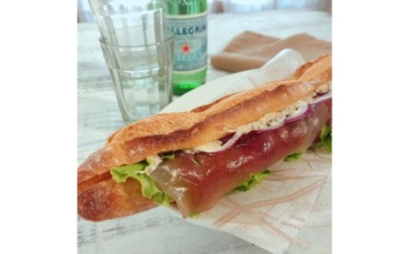 ＜西松の三崎まぐろ＞まぐろのたたき＆まぐろスモーク生ハム「The Smoked MAGURO」詰め合わせ M040-003 冷凍 マグロ