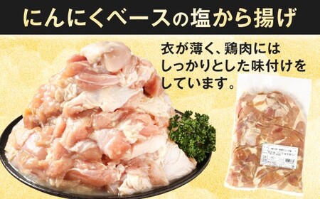 総本家もり山 中津唐揚げ 大容量 2kg入り 中津からあげ 唐揚げ 名物 総本家もり山 老舗 専門店 にんにく 塩味 化学調味料不使用 国産 鶏肉 冷凍 福岡県 北九州市