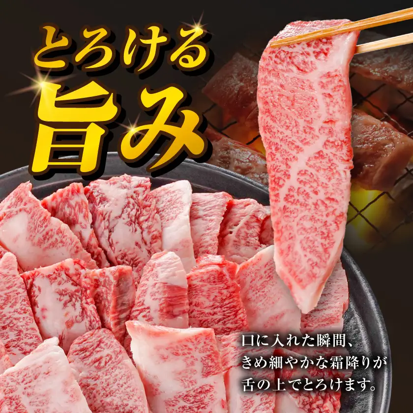宮崎牛カルビ焼肉用300g〔AA-N4-005-300g〕_(都城市) 宮崎牛 カルビ 焼肉 BQQ 300g