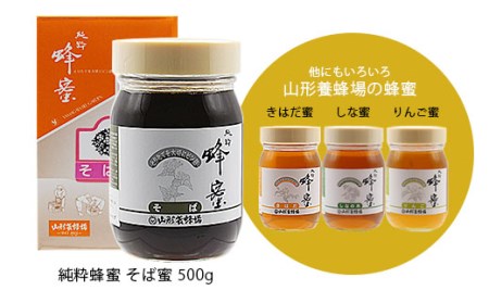純粋蜂蜜 そば蜜 500g FZ20-929