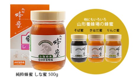 純粋蜂蜜 しな蜜 500g FZ20-930