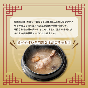 参鶏湯 ( サムゲタン ) 風 スープ 400g×12袋 スープ HG