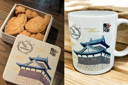 米粉クッキー缶＆マグ 豊臣秀長＆秀吉 [3268]