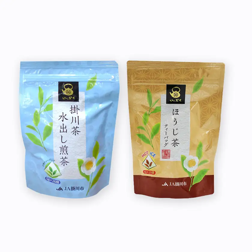 ティーバッグ詰め合わせセット(水出し煎茶・ほうじ茶・和紅茶・掛川茶桃・掛川茶桜)【配送不可地域：離島・沖縄県】【1670610】