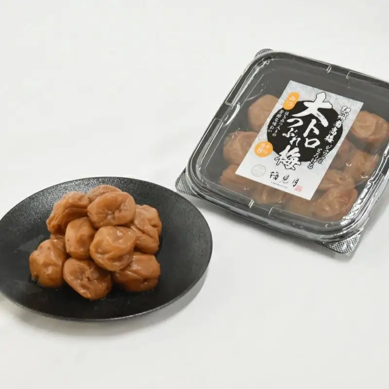 紀州南高梅 大トロつぶれ梅 300g×3個／塩分8％【mryms002】