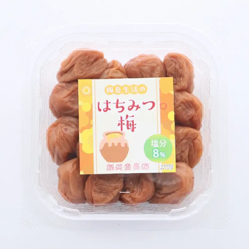 紀州南高梅 はちみつ梅 280g×4パック／塩分8％　　kishusogo004【kishusogo004】