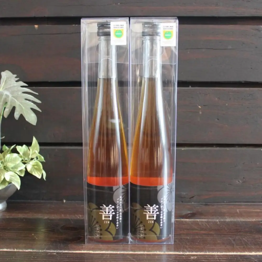 善～ZEN～ ブランデー梅酒 375ml×2本／アルコール分：19度  　 maruni033【maruni033】