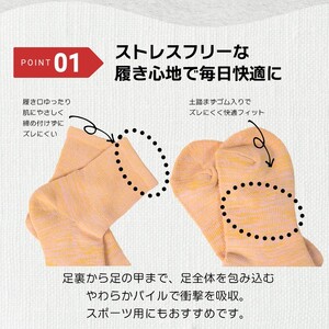 もっちり靴下 薄手 婦人用 3足 ブラック 靴下