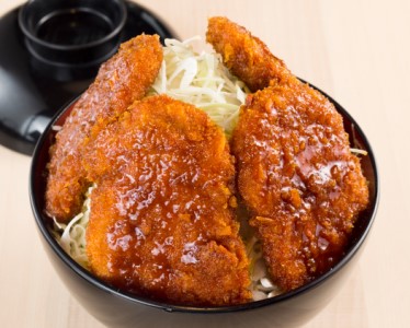 【明治亭ソースかつ丼】人生勝丼ヒレかつセットG お肉 牛肉 たれ 調味料 