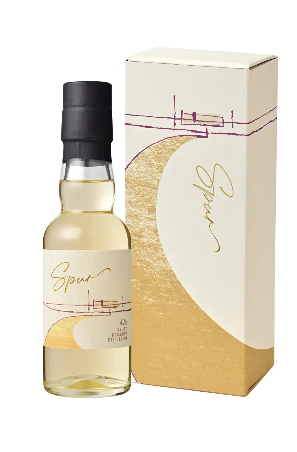 父の日ギフト 京都亀岡産 紫芋焼酎 軌-Spur-200ml《亀岡蒸留所》化粧箱付 オーク樽貯蔵 本格焼酎 ギフト 人気