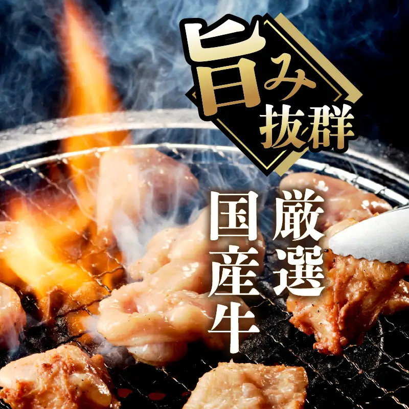 国産牛ホルモン（シマ腸）　味付け焼肉　　冷凍品【大阪府吹田市】