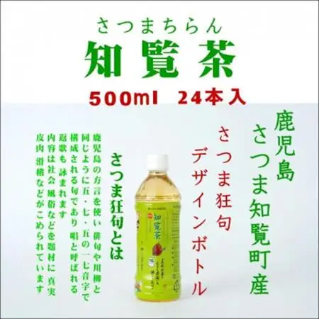 知覧覧茶園のオリジナルペットボトル24本入【1720582】