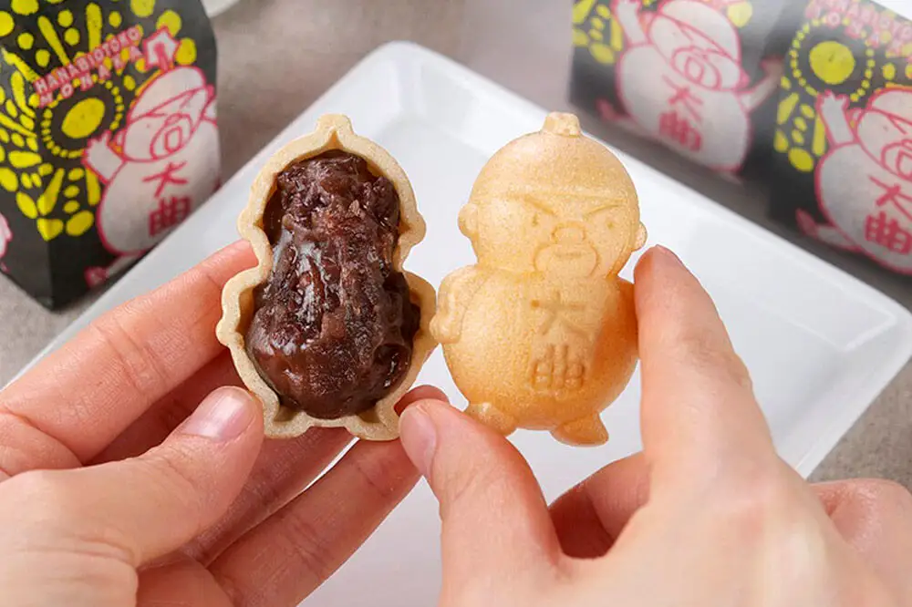 和菓子 大曲花火男最中 9個入り【菓子司つじや】もなか 秋田県 大仙市